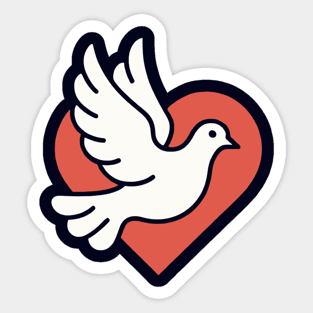 Love Peace Sticker by CreativeSage